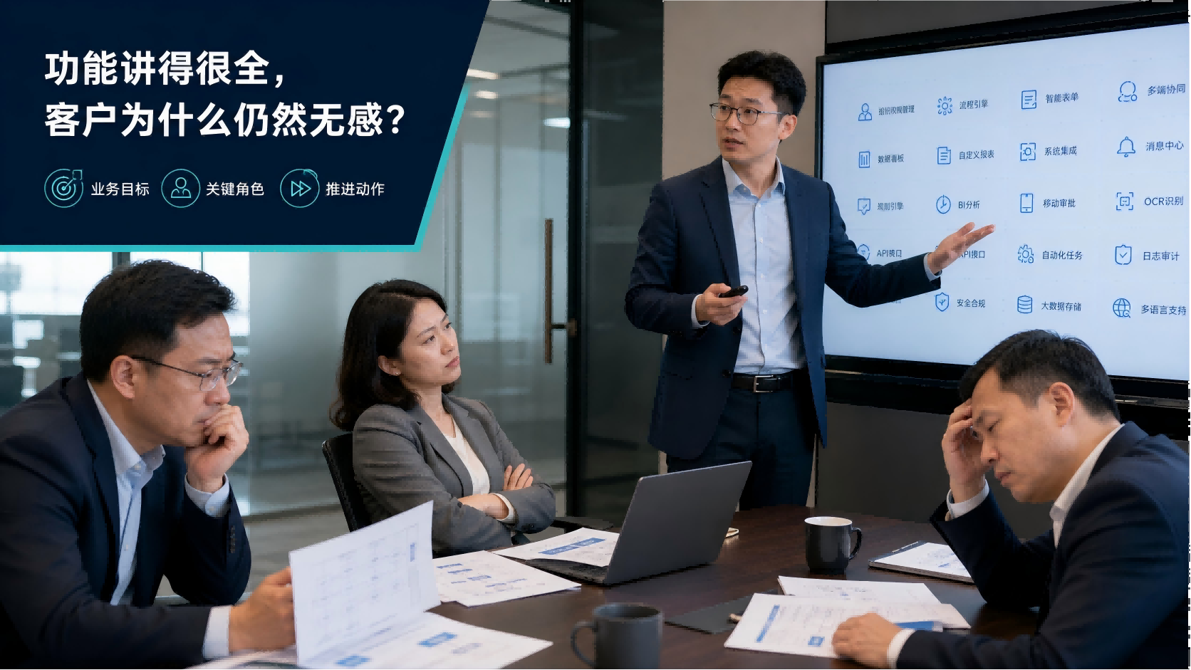 B2B销售讲方案不缺功能，真正缺的是把AI陪练用于客户业务共创