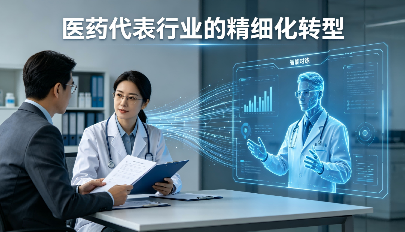 覆盖80%医药推广沟通场景，大模型智能对练服务商赋能终端拓客
