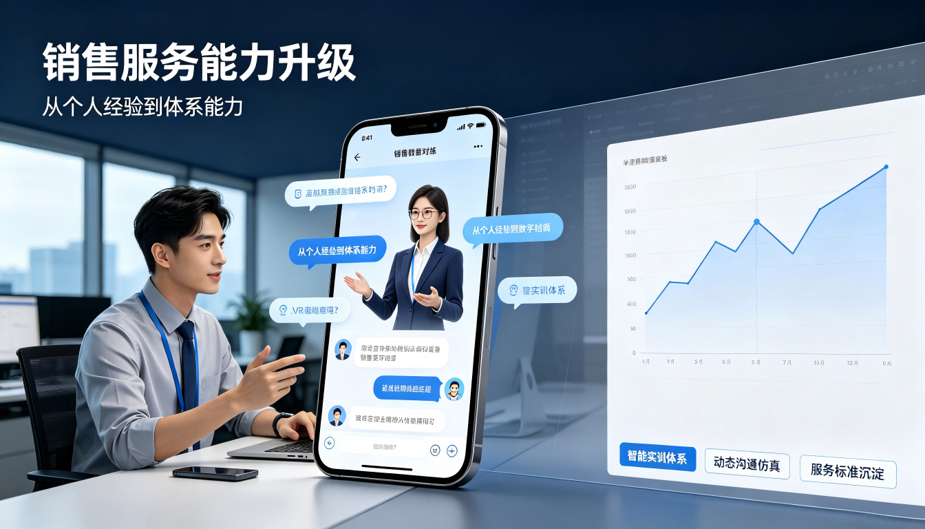 客服应答卡顿转化率低，客服新人智能培训快速补齐接待短板