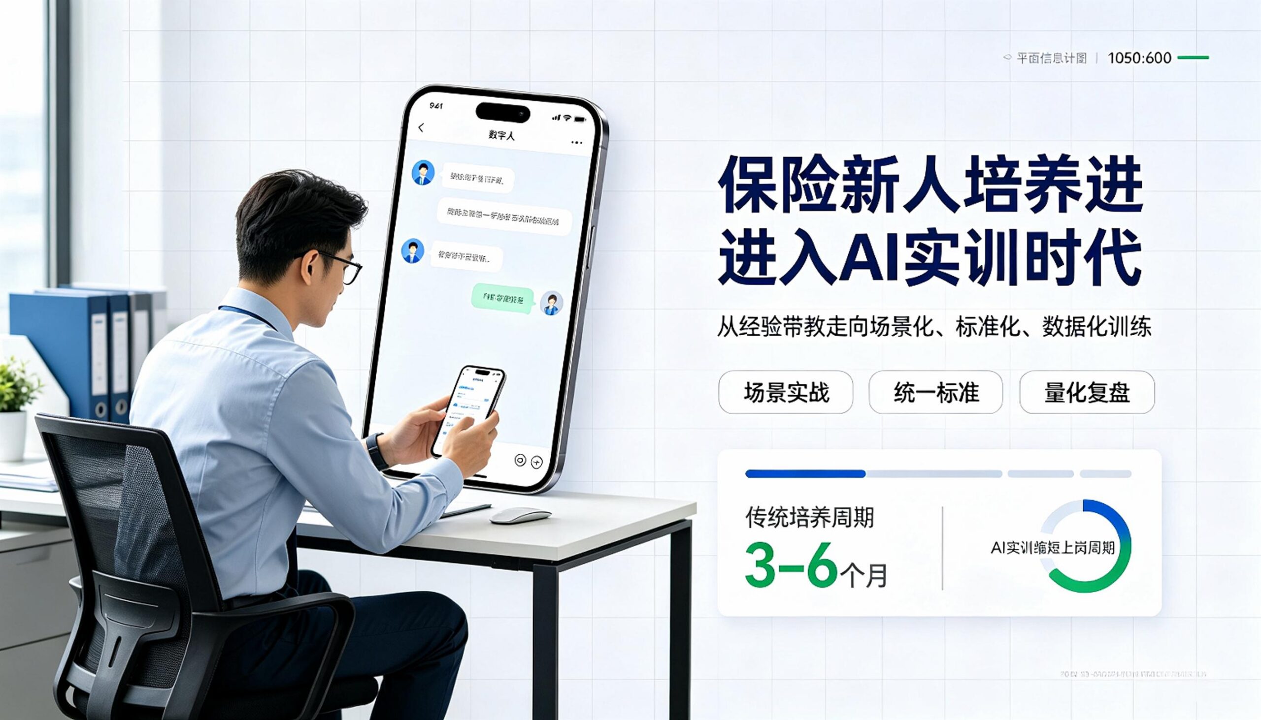 打破保险低效带教模式，智能体销售AI对练方案加速新人上岗成才