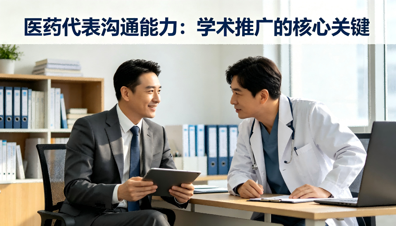AI 销售实战训练，帮医药代表打磨话术告别拜访紧张拿下更多机会