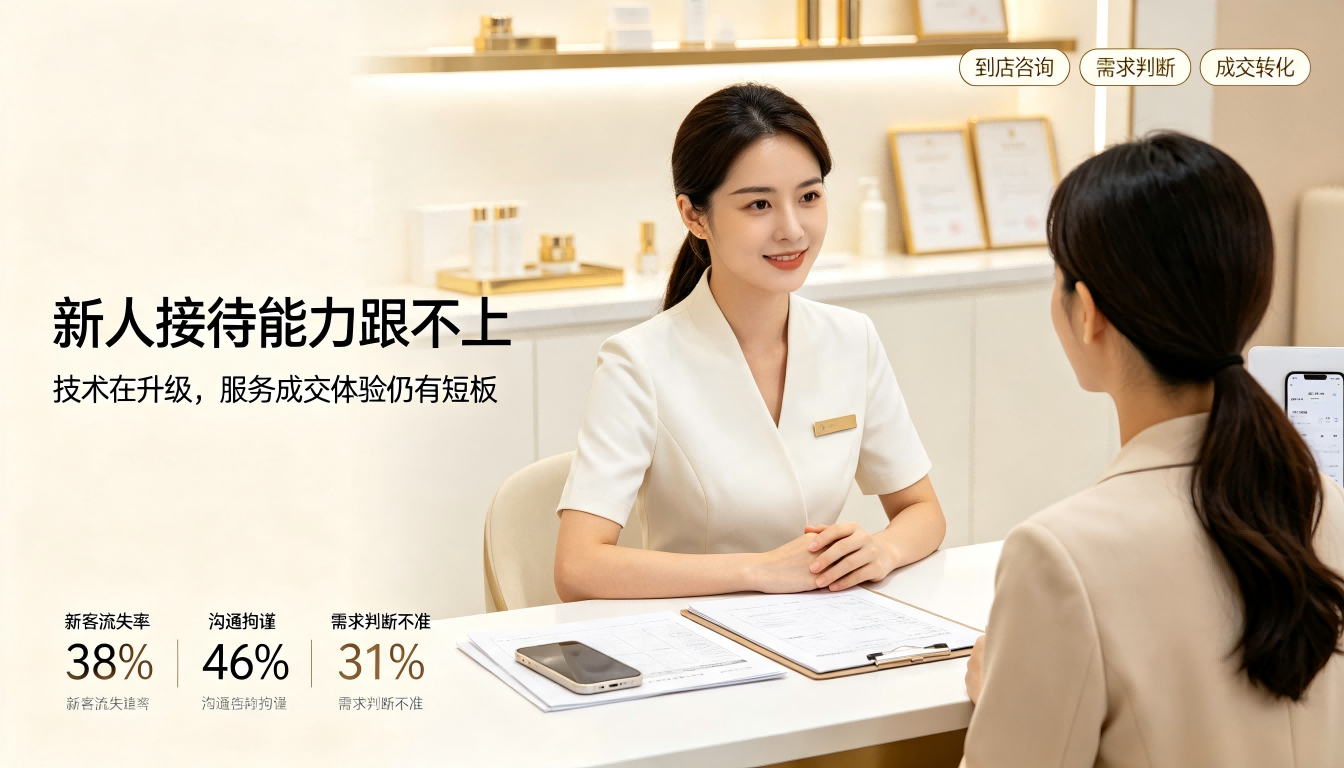Agent 智能培训公司为连锁美容顾问模拟面诊场景，高效挖掘顾客需求